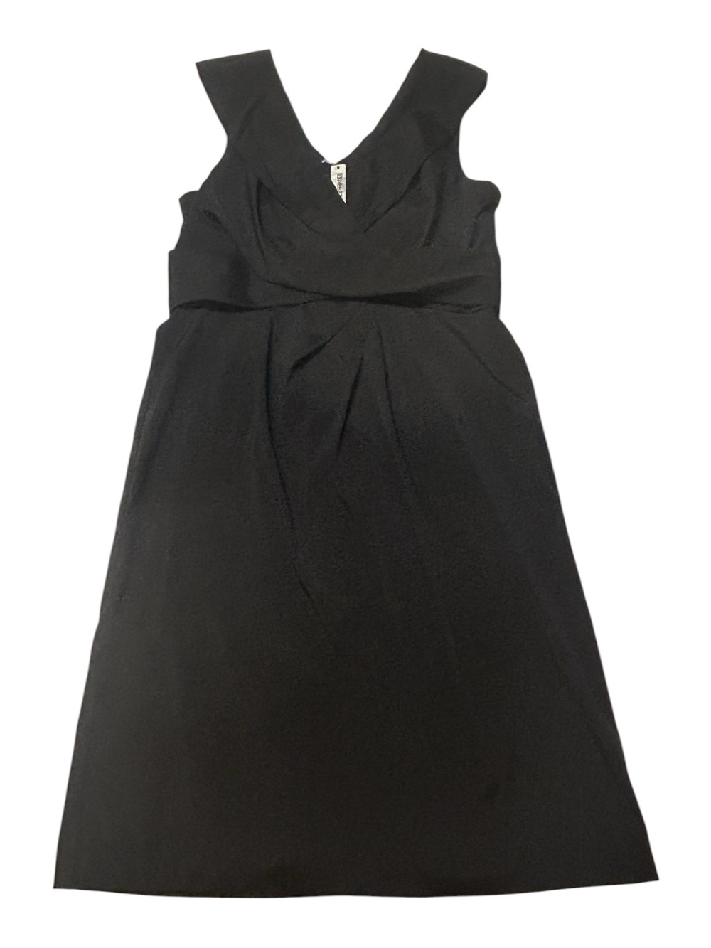 White House Black Market Black Sleeveless Sheath Dress – Size 14 NWT LBD Party